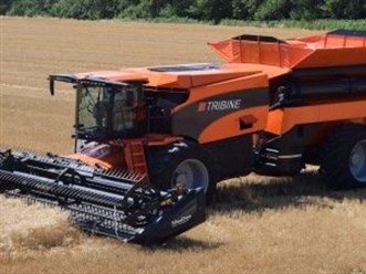‘Revolutionary’ articulated combine gets a boost, to 650hp